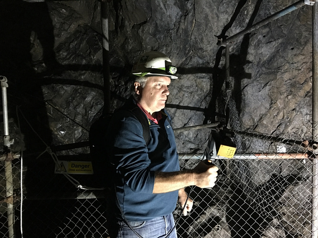 GeoSLAM cave scanning