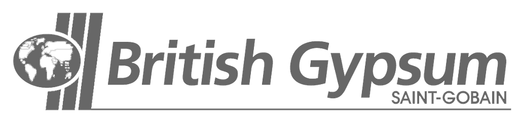 british gypsum logo grey
