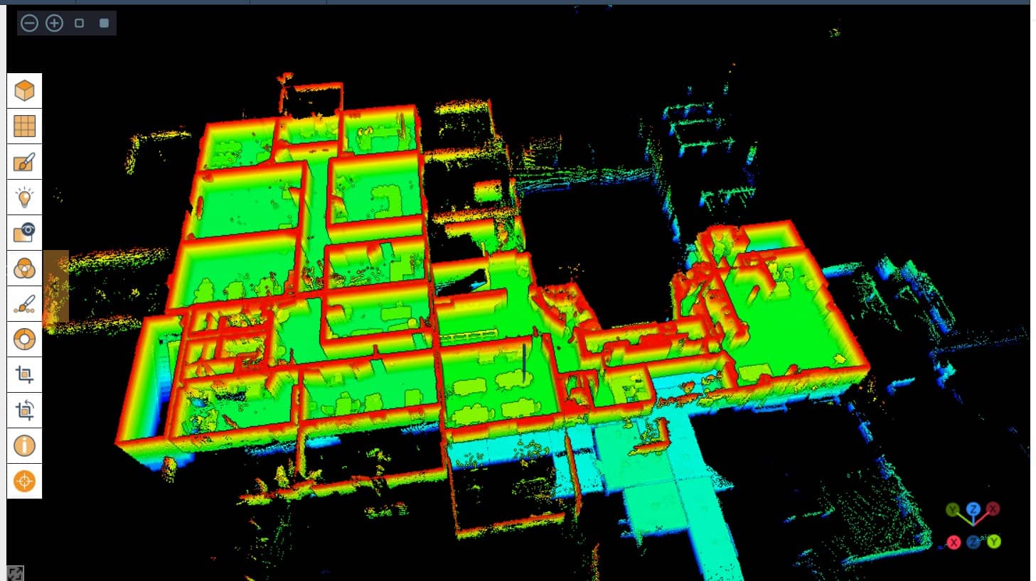 Shamrock+ using laser scanner on UAVs